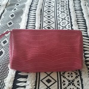 Pink Liz Claiborne clutch